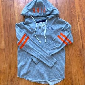 PINK Victoria Secret Denver Broncos sweatshirt